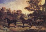 Benjamin Cam Norton Carriage Spain oil painting artist